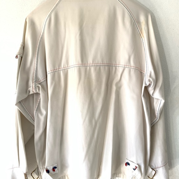 VTG Great WESTERN Medium 50s 60s zip JACKET coat - Picture 3 of 8